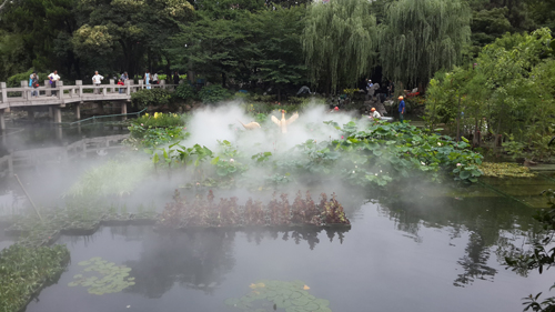 GuYi garden artificial fog