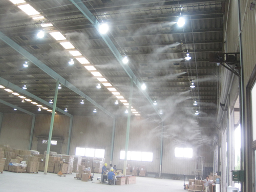 The factory of spray cooling